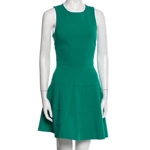 Intermix Fit & Flare Crewneck Dress 💚